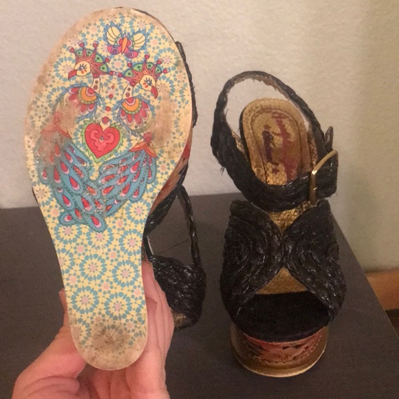 Irregular Choice Platform Wedges - Picture 5 of 5